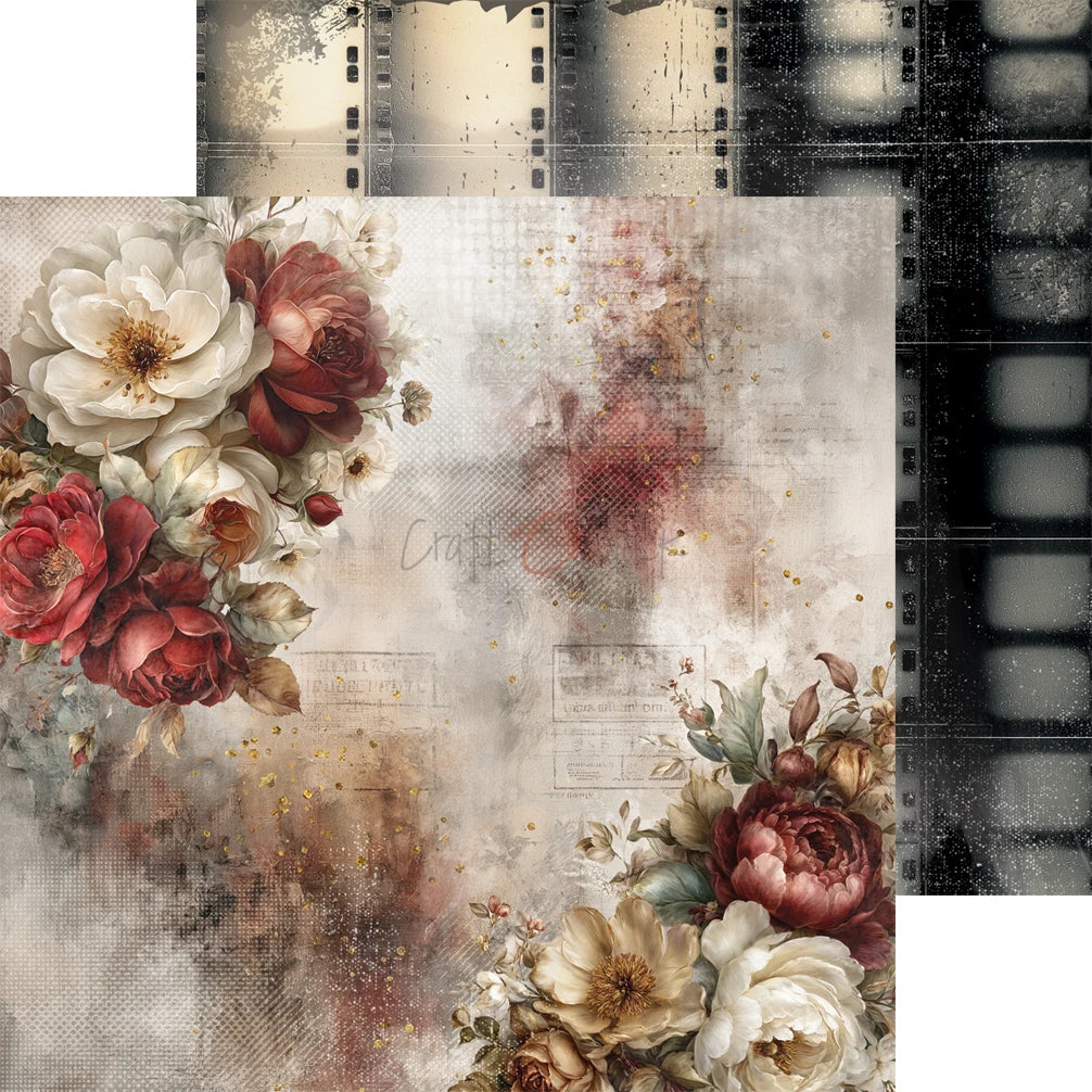 Craft O'Clock - Silver Screen Magic 8"x 8" Mix Paper Collection Pack