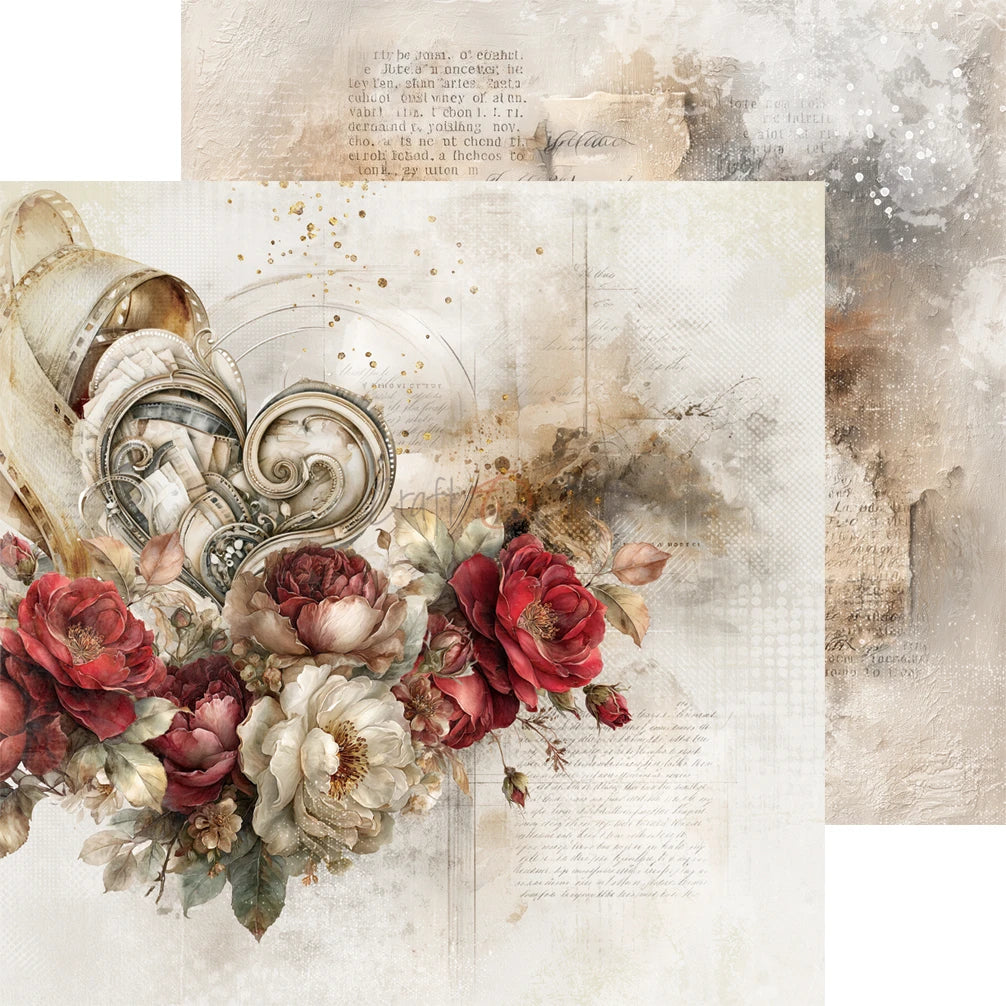 Craft O'Clock - Silver Screen Magic 8"x 8" Mix Paper Collection Pack
