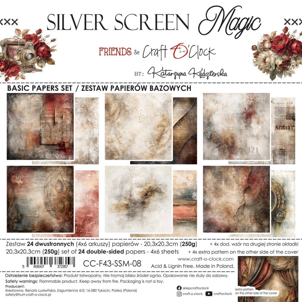 Craft O'Clock - Silver Screen Magic 8