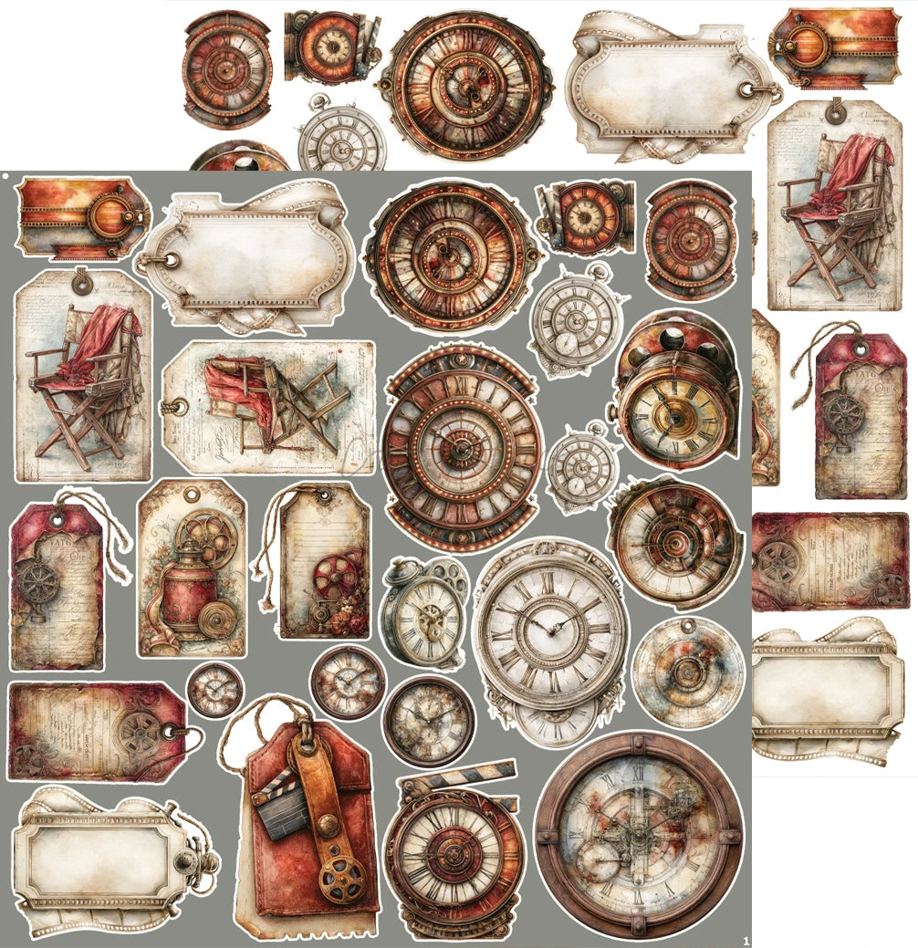 Craft O'Clock - Silver Screen Magic Extras Set 3 Mix