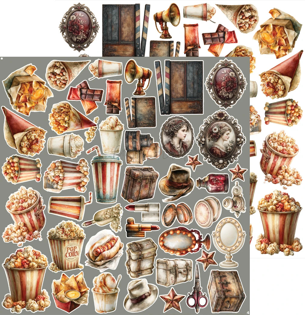 Craft O'Clock - Silver Screen Magic Extras Set 3 Mix