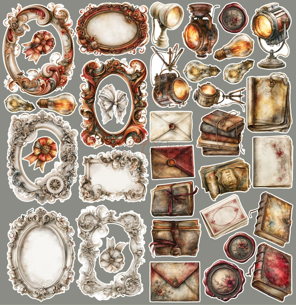 Craft O'Clock - Silver Screen Magic Extras Set 3 Mix