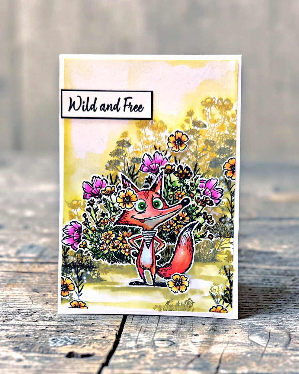 Creative Ember Designs - Clear Stamps - Feelin' Foxy