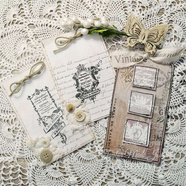 Creative Expressions Clear Stamp Set - French Ads 1