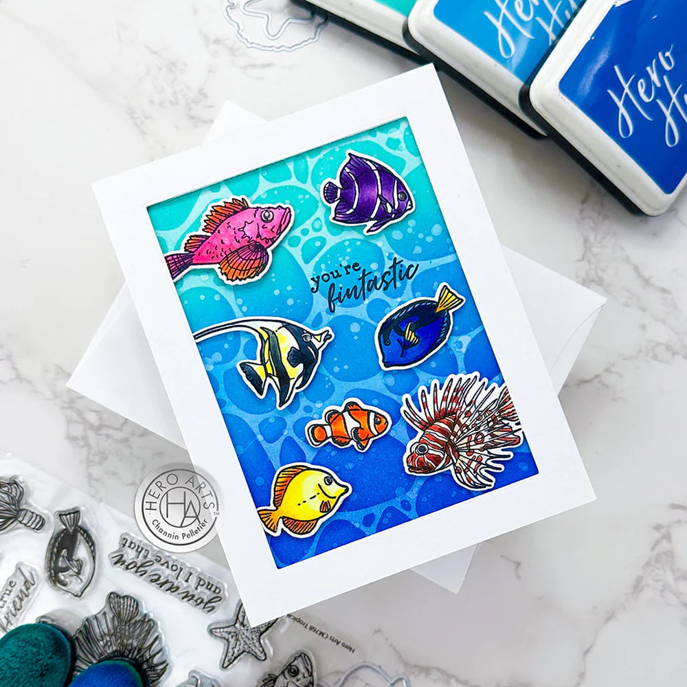 Hero Arts - Clear Stamp Tropical Fish