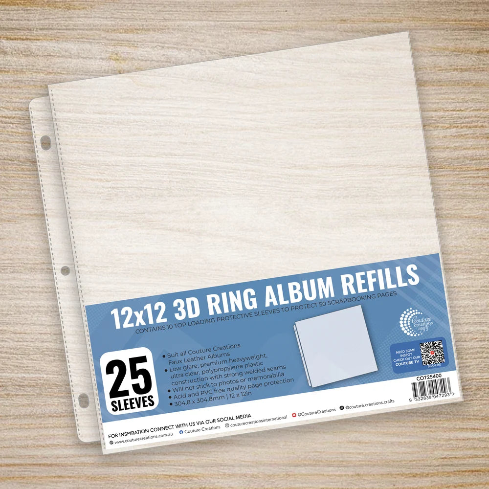 Scrapbooking Album Refills Standard 12 x 12 (25pc)