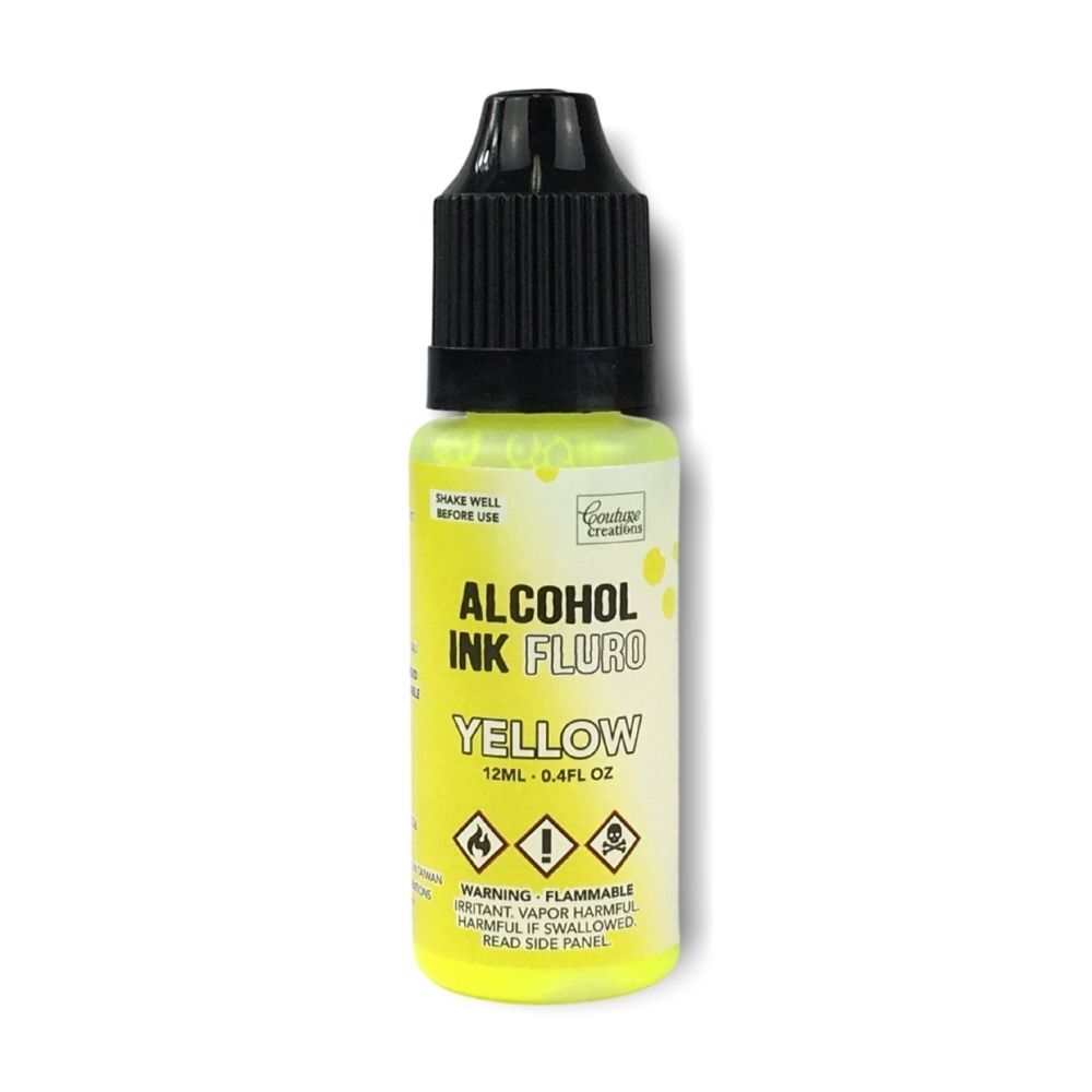 Alcohol Ink - Fluro Yellow 12ml