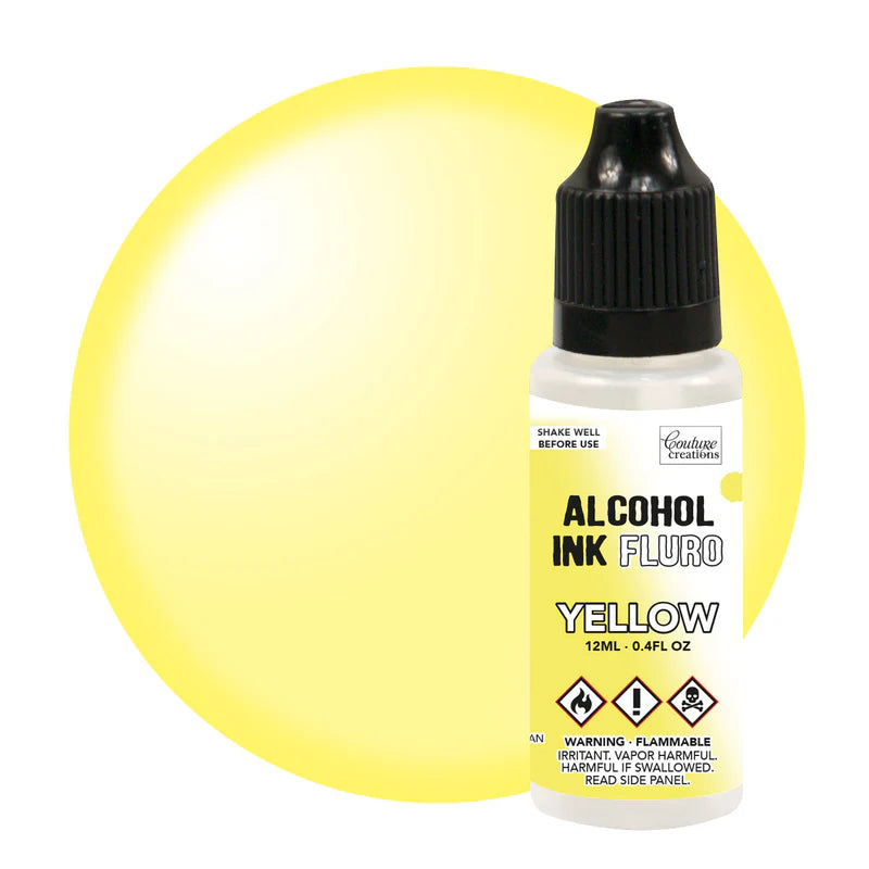 Alcohol Ink - Fluro Yellow 12ml