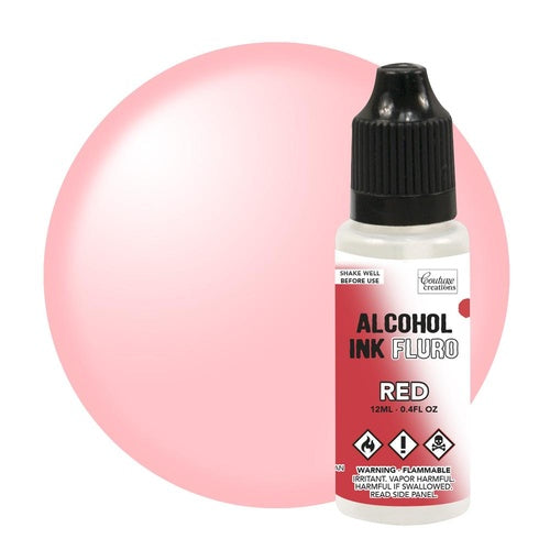 Alcohol Ink - Fluro Red 12ml