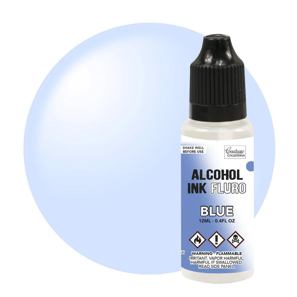 Alcohol Ink - Fluro Blue 12ml