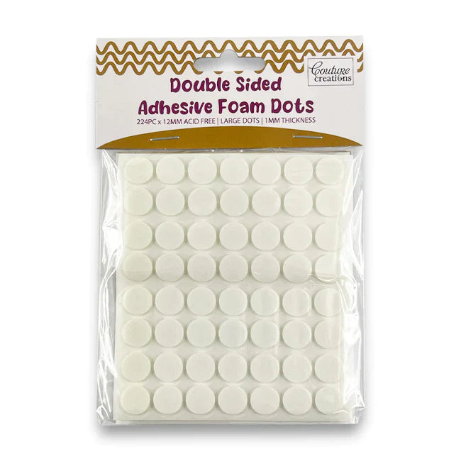 Double Sided Adhesive Foam Dots 1mm Thick