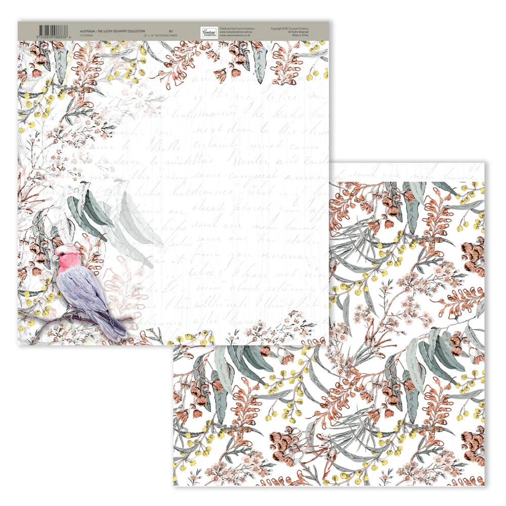 Paper Pack - Australia The Lucky Country Collection  12 x 12 (24 Patterned Papers)