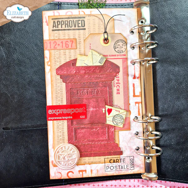 Elizabeth Craft Clear Stamps - Correspondence From The Past 2