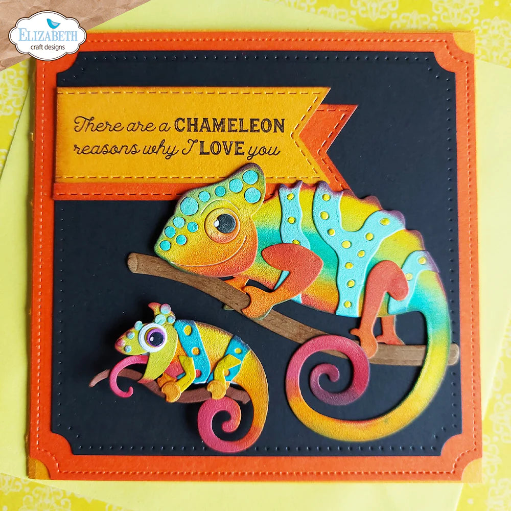 Elizabeth Craft Clear Stamps - Jungle Sentiments