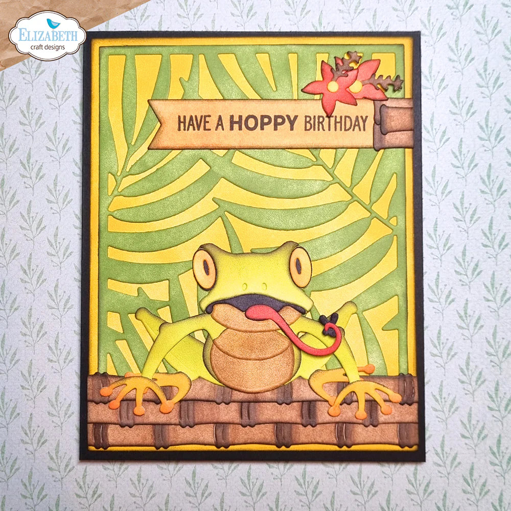 Elizabeth Craft Clear Stamps - Jungle Sentiments