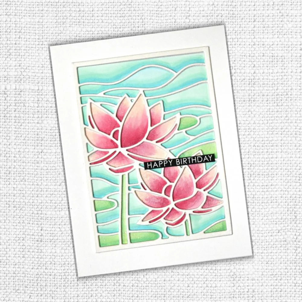 Paper Rose -  Metal Cutting Die - Mosaic Lotus