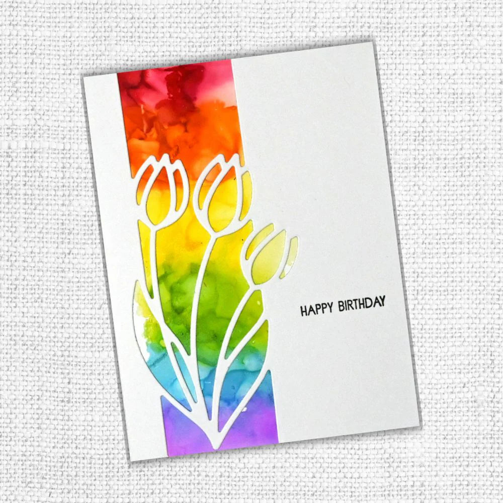 Paper Rose -  Clear Stamp Set - Super Day Sentiments