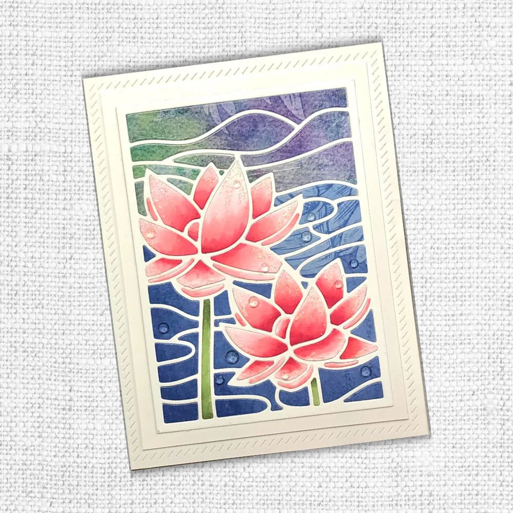 Paper Rose -  Metal Cutting Die - Mosaic Lotus