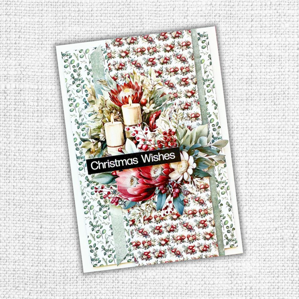Paper Rose - Christmas Holidays Cardmaking Kit
