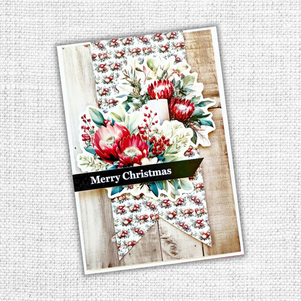 Paper Rose - Christmas Holidays Cardmaking Kit