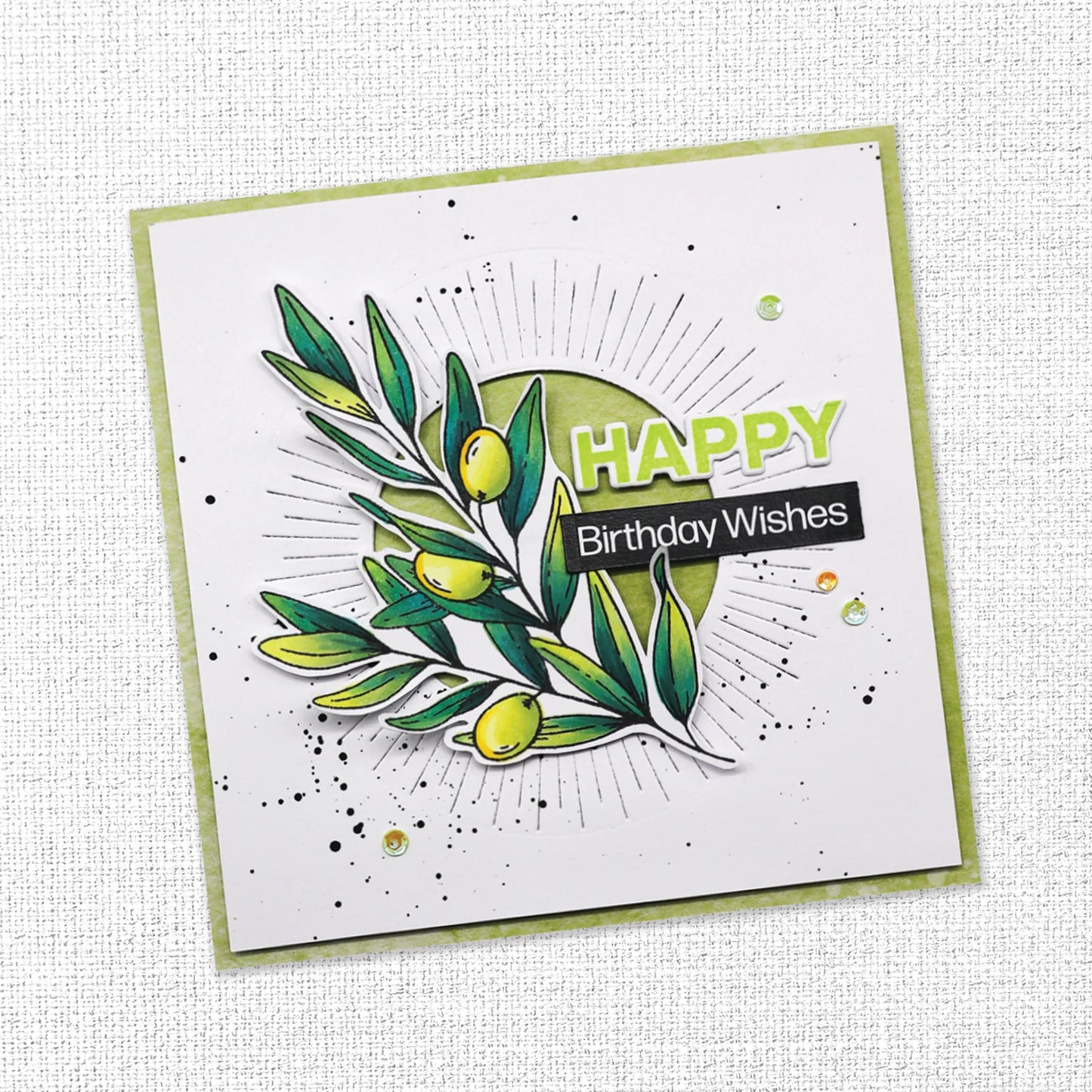 Paper Rose -  Clear Stamp Set - Stacked Sentiments No. 2