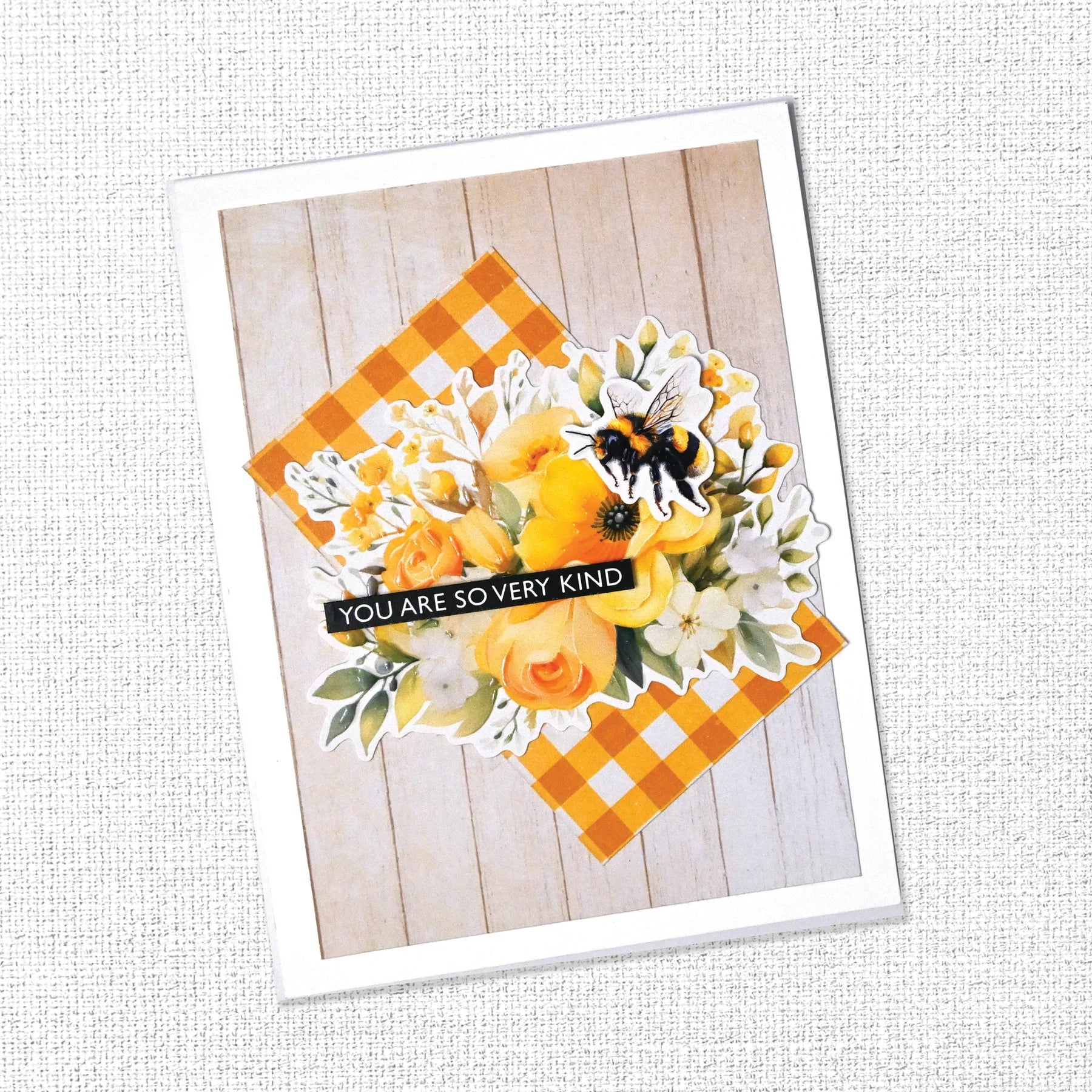 Paper Rose  Die Cuts - Black & White Sentiment Sheets