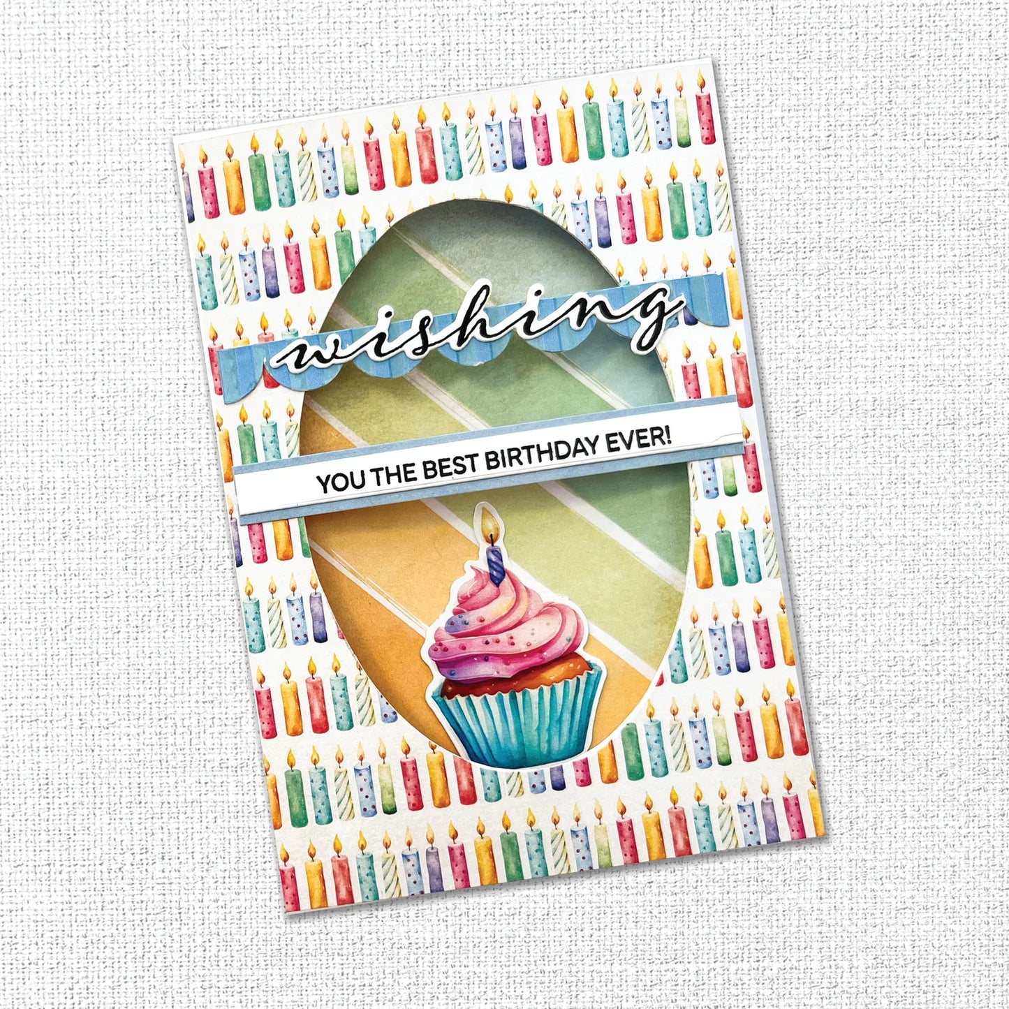 Paper Rose -  Clear Stamp Set - Wishing & Sending Sentiments