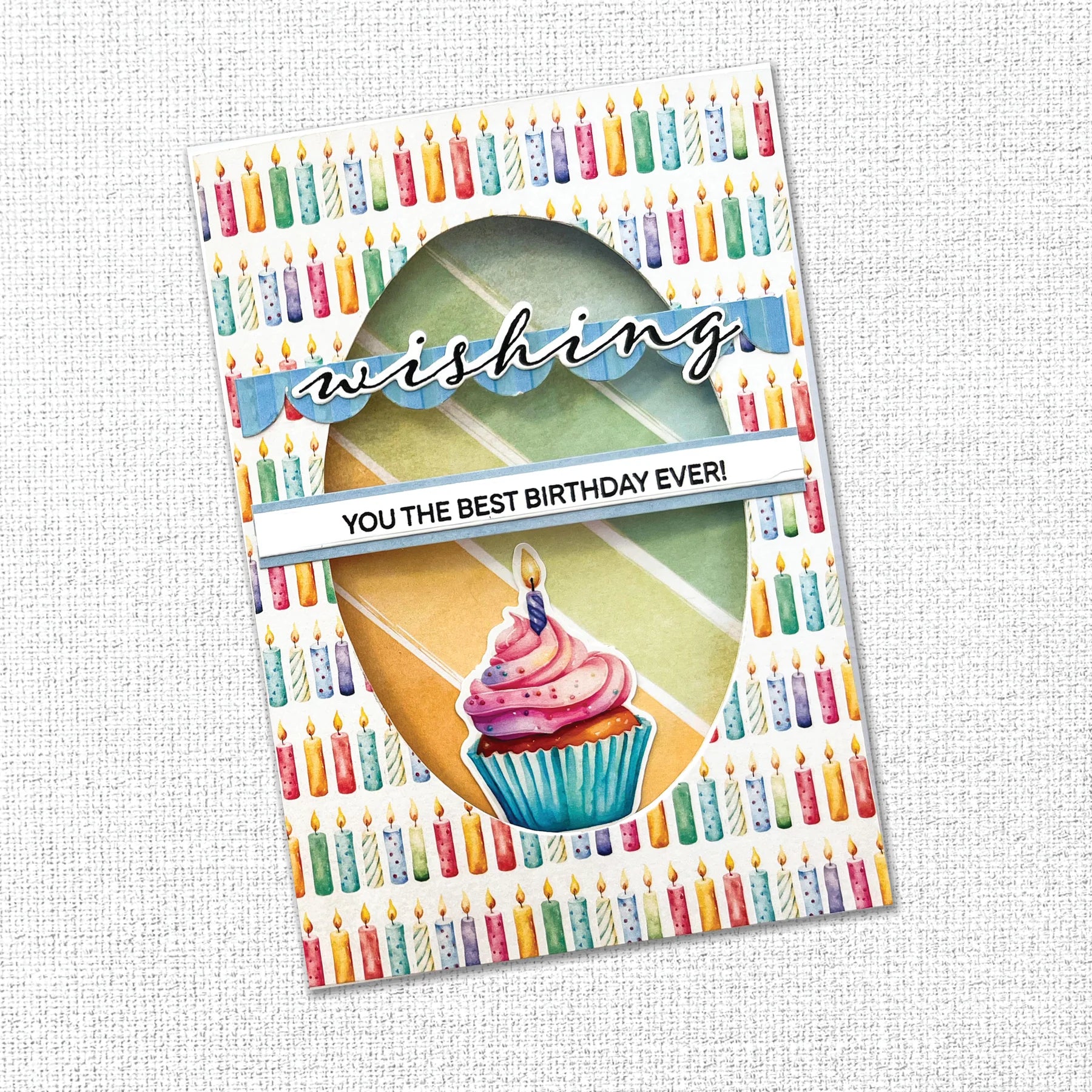 Paper Rose -  Clear Stamp Set - Wishing & Sending Sentiments