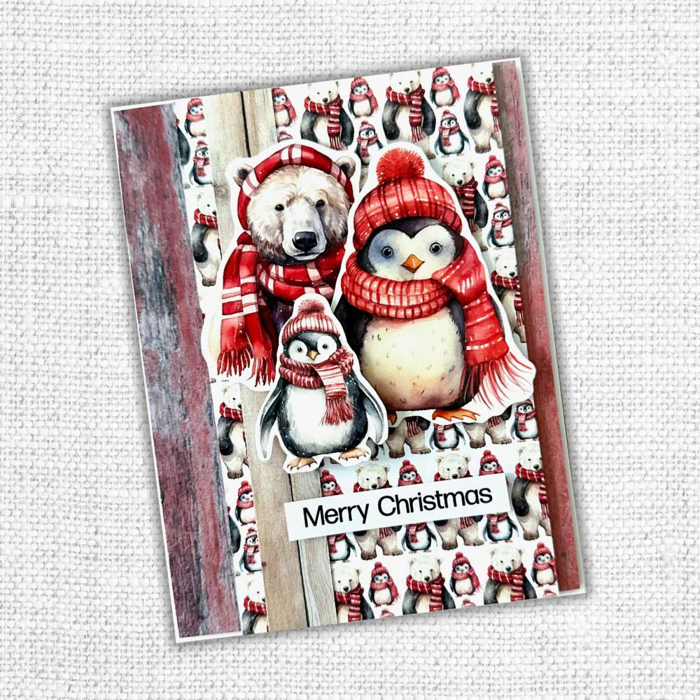 Paper Rose Embossed Die Cuts - Jolly Christmas 1.0
