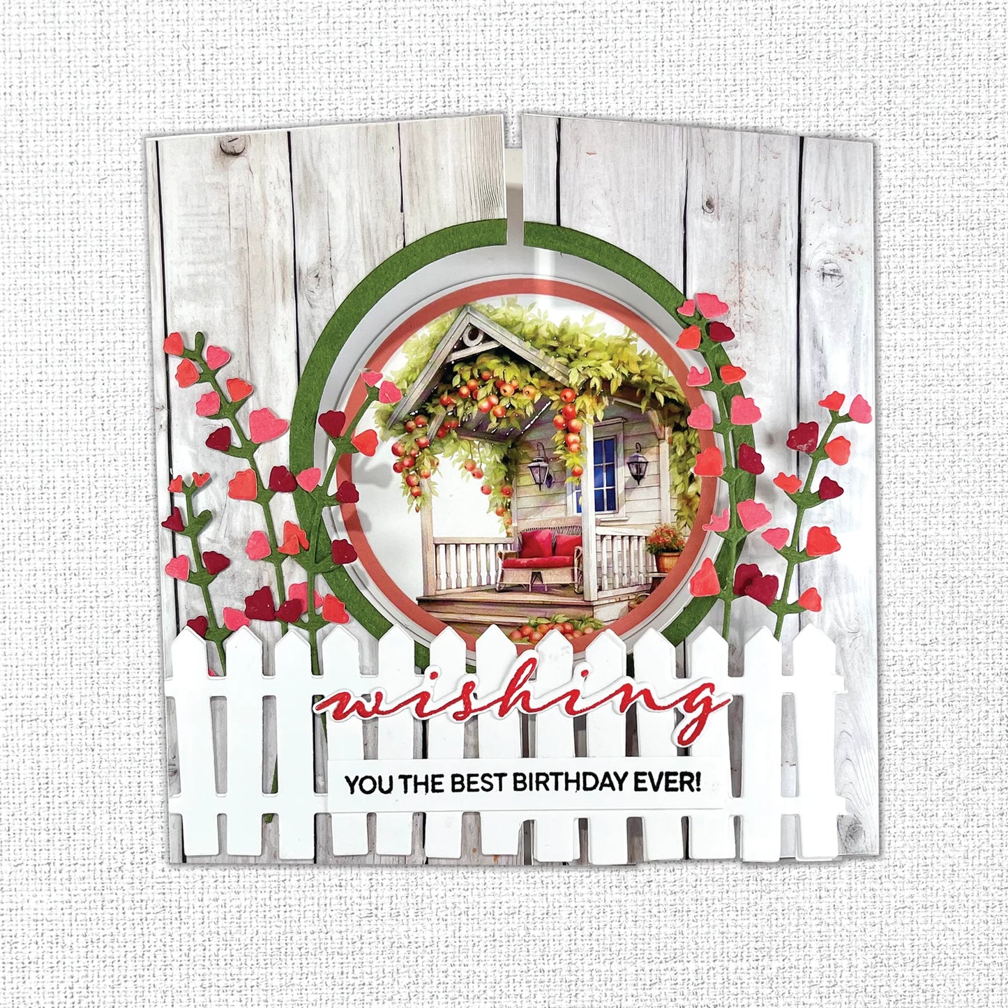 Paper Rose -  Clear Stamp Set - Wishing & Sending Sentiments