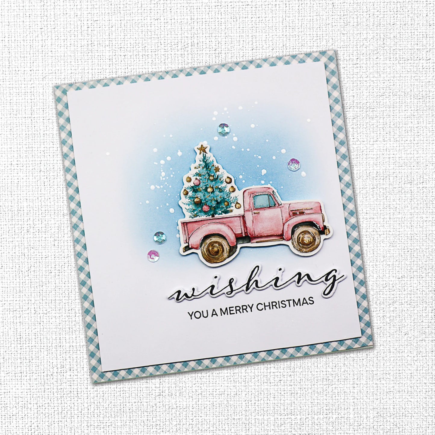 Paper Rose Embossed Die Cuts - Fairytale Christmas