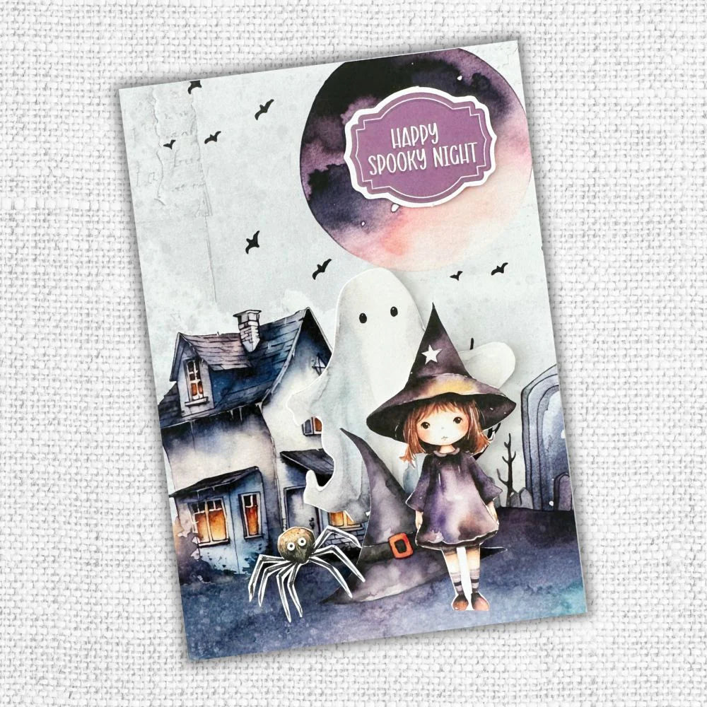 Paper Rose Cut Aparts - Spooky Halloween