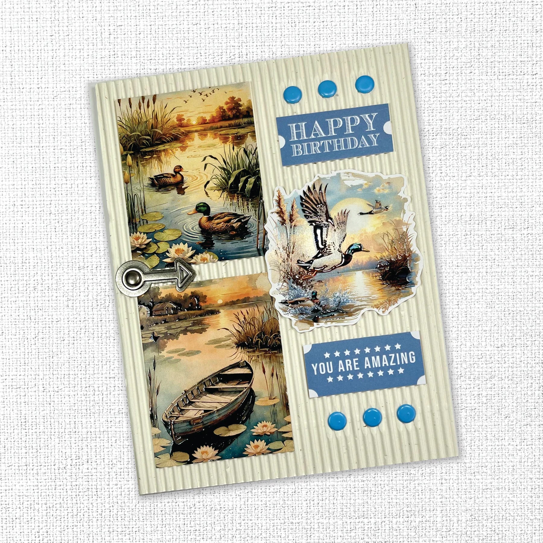 Paper Rose Embossed Die Cuts - Lakeside Memories
