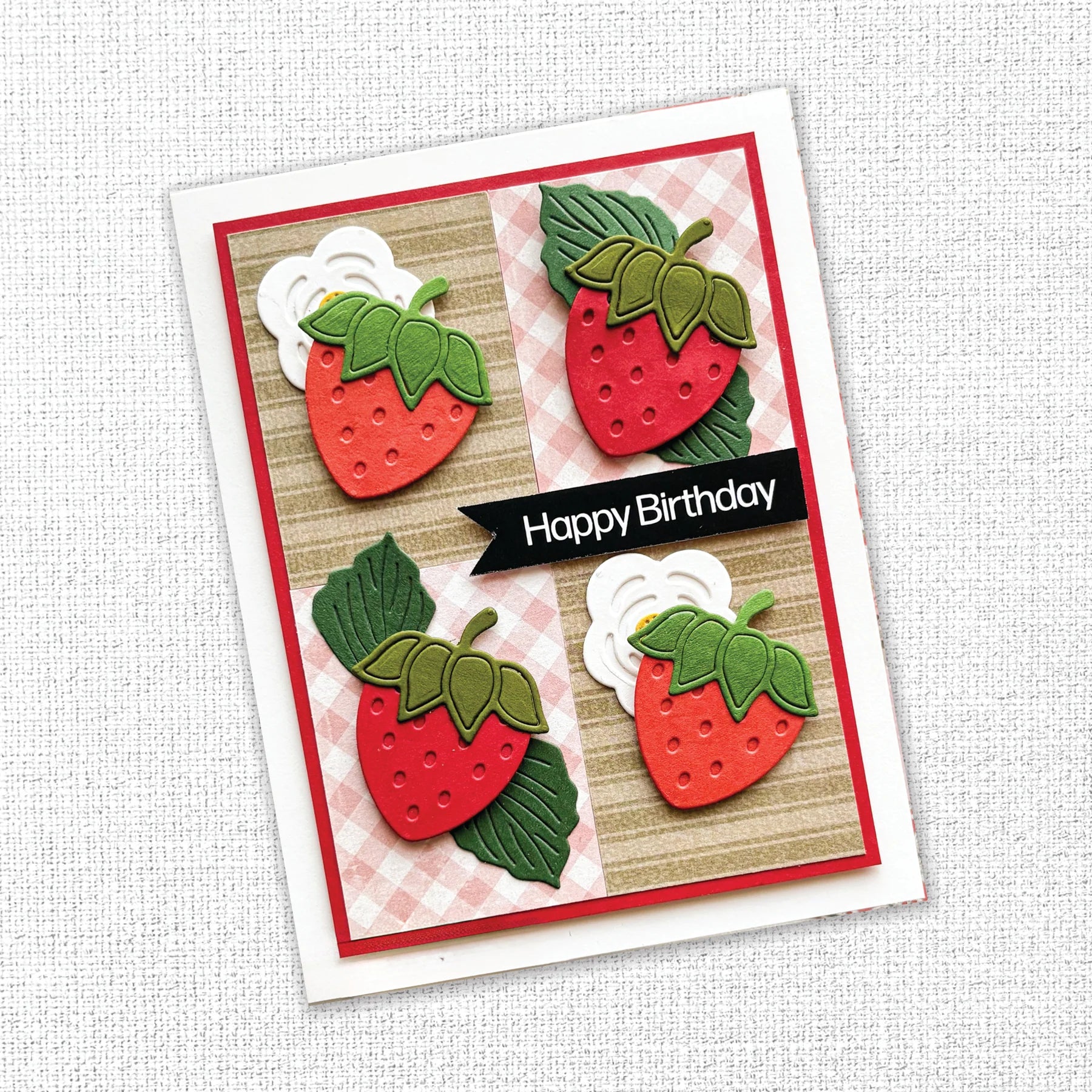 Paper Rose - Strawberry Friends Basics 6'x6' Paper Collection