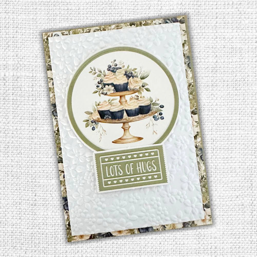 Paper Rose 3D Embossing Folder Floral Garden
