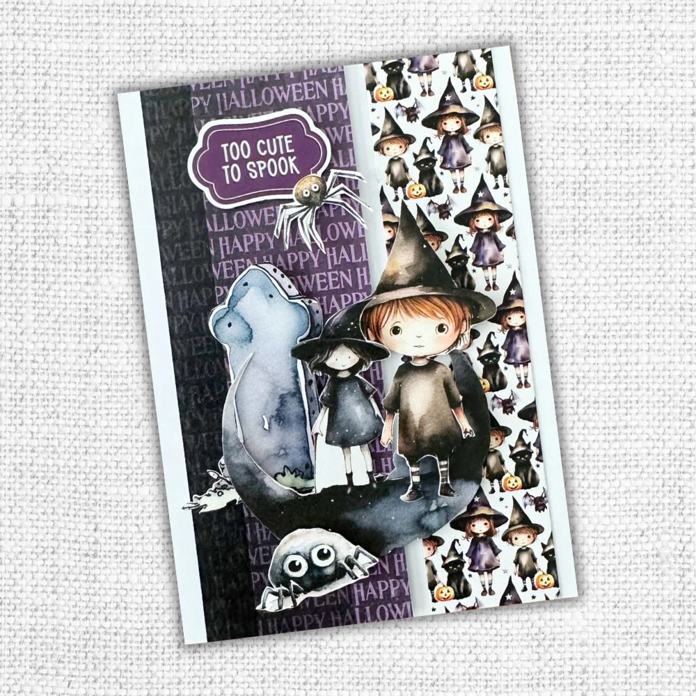 Paper Rose Cut Aparts - Spooky Halloween