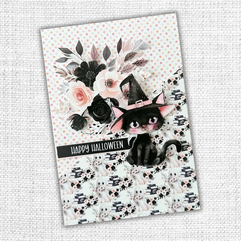 Paper Rose Cut Aparts - Pink Halloween