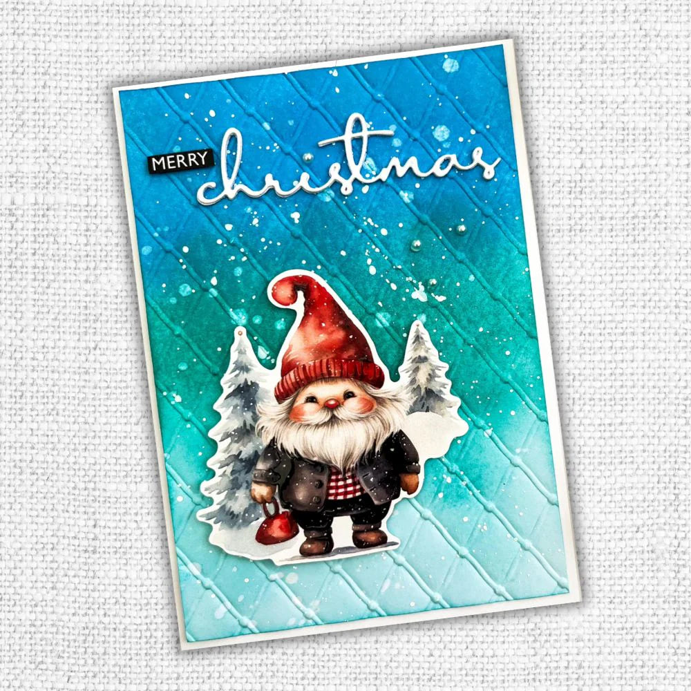 Paper Rose Embossed Die Cuts - Jolly Christmas 1.0