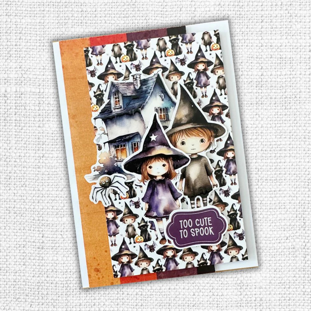 Paper Rose Cut Aparts - Spooky Halloween