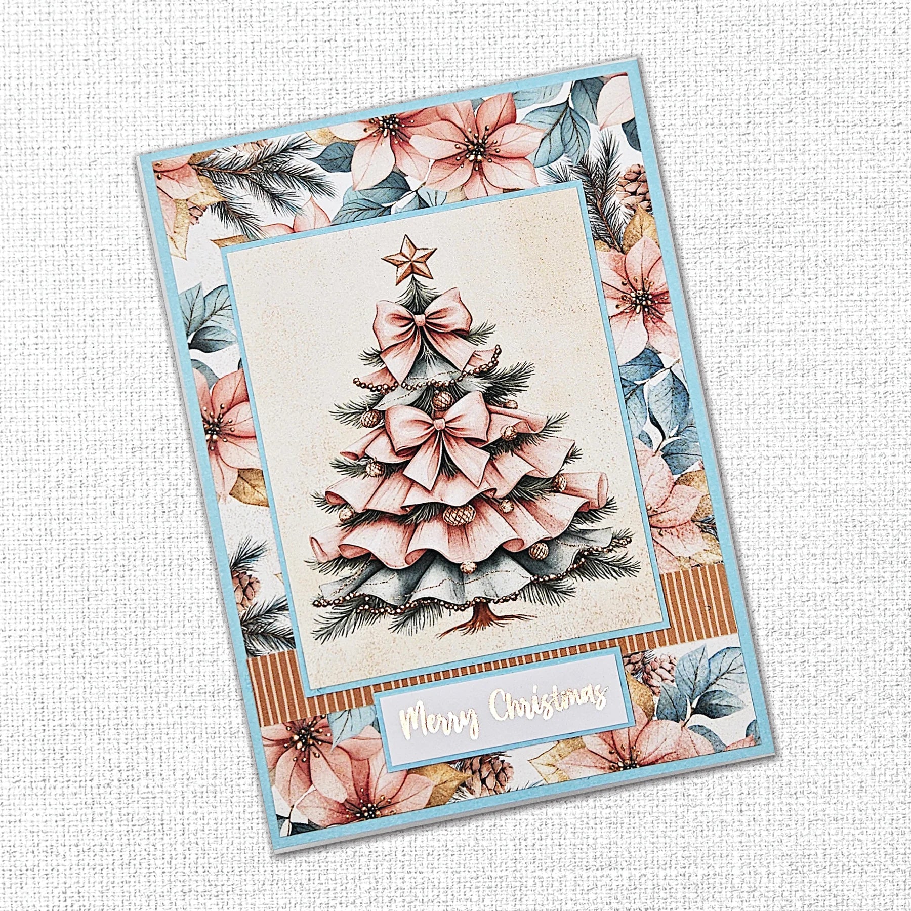 Paper Rose Embossed Die Cuts - Fairytale Christmas