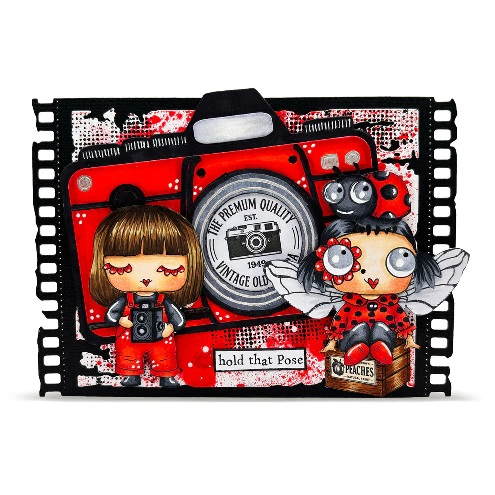 AALL & CREATE - A7 Stamps - Stay Focused  #1369