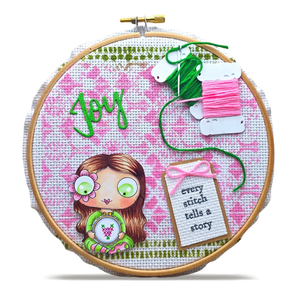 AALL & CREATE - A7 Stamps - The stitcher  #1501