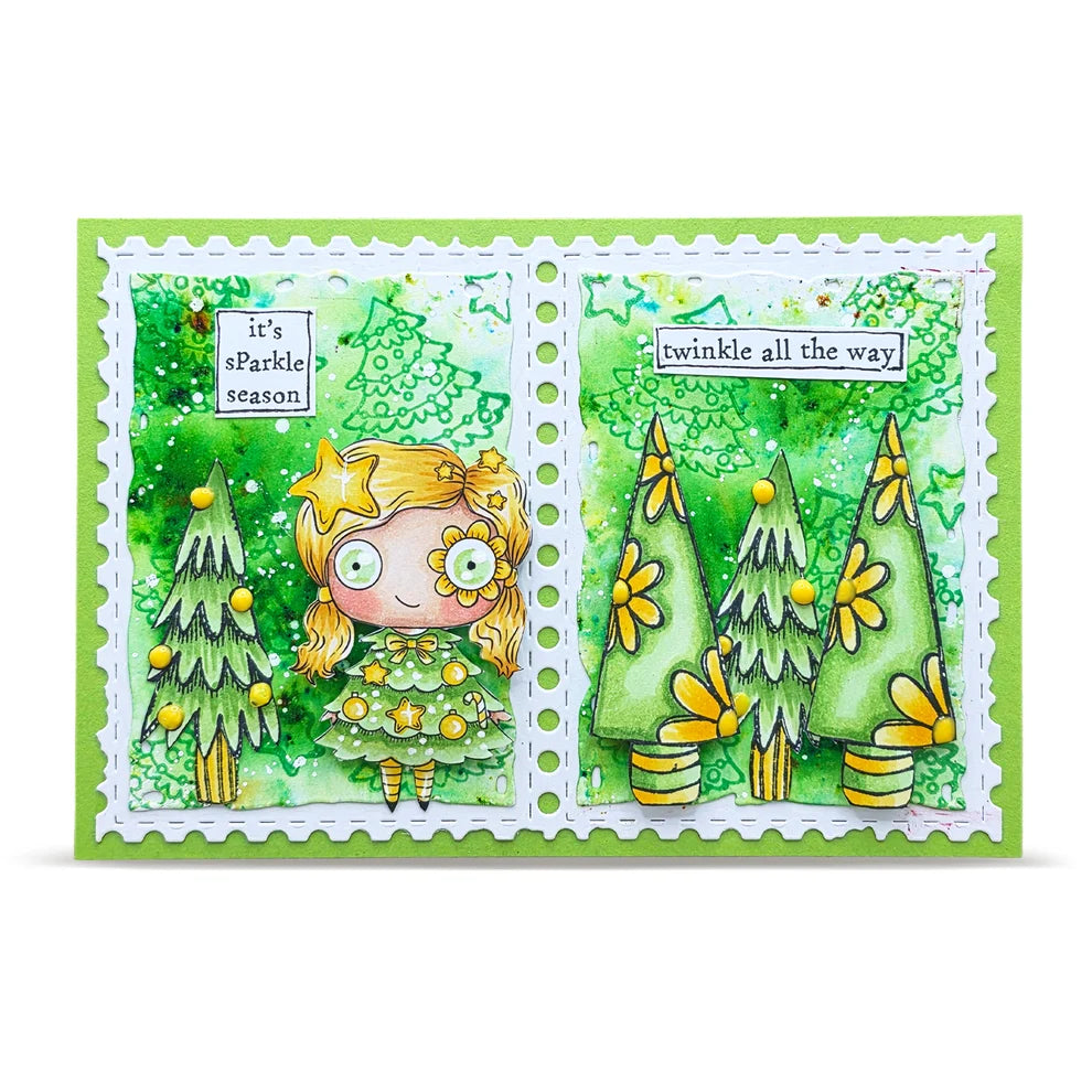 AALL & CREATE - A7 Stamps -Sparkle Season #1393