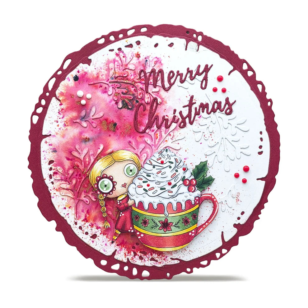 AALL & CREATE - A7 Stamps - Hug In A Mug  #1388