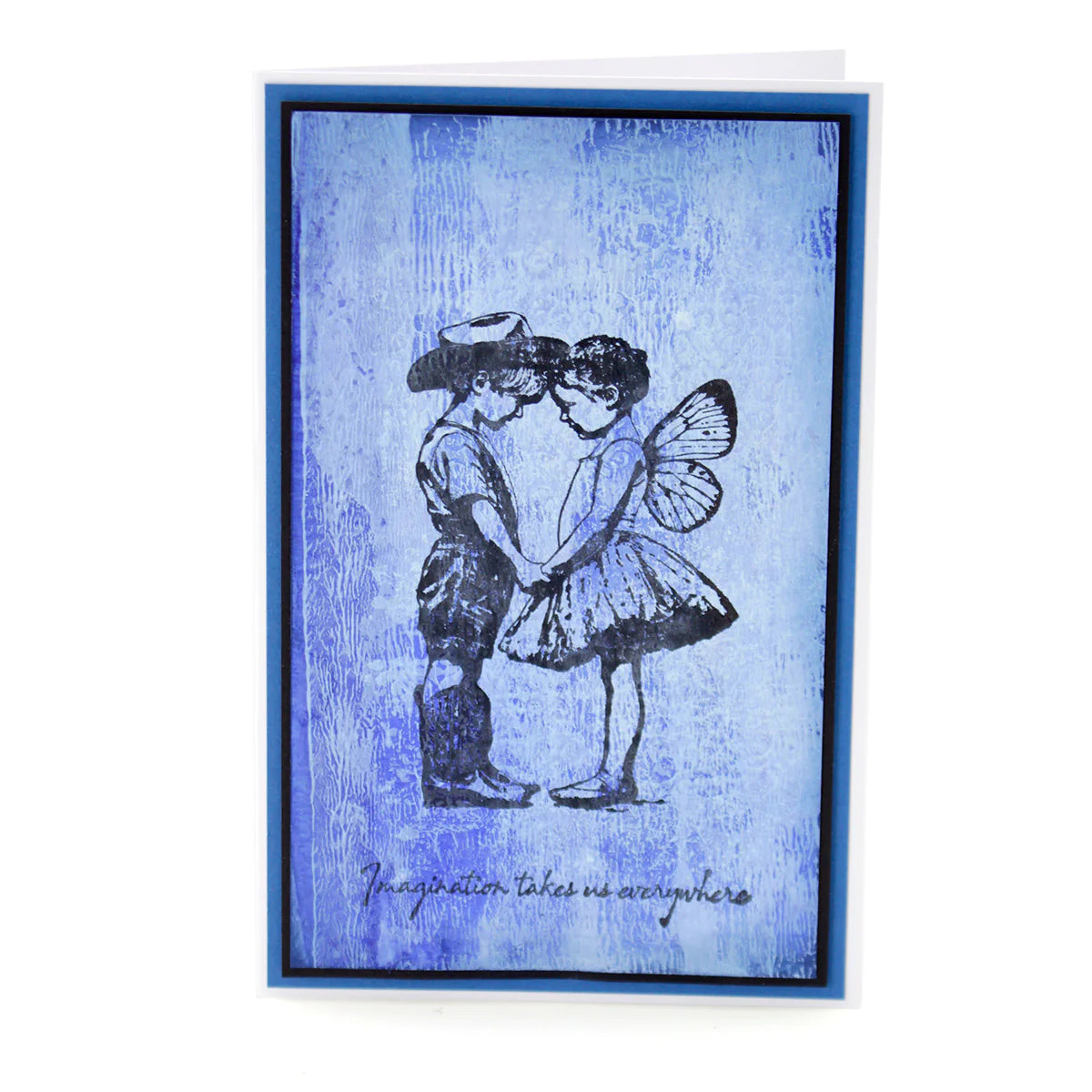 Cosmic Shimmer - Andy Skinner  Pre Cut Mounted Stamp - Imagination