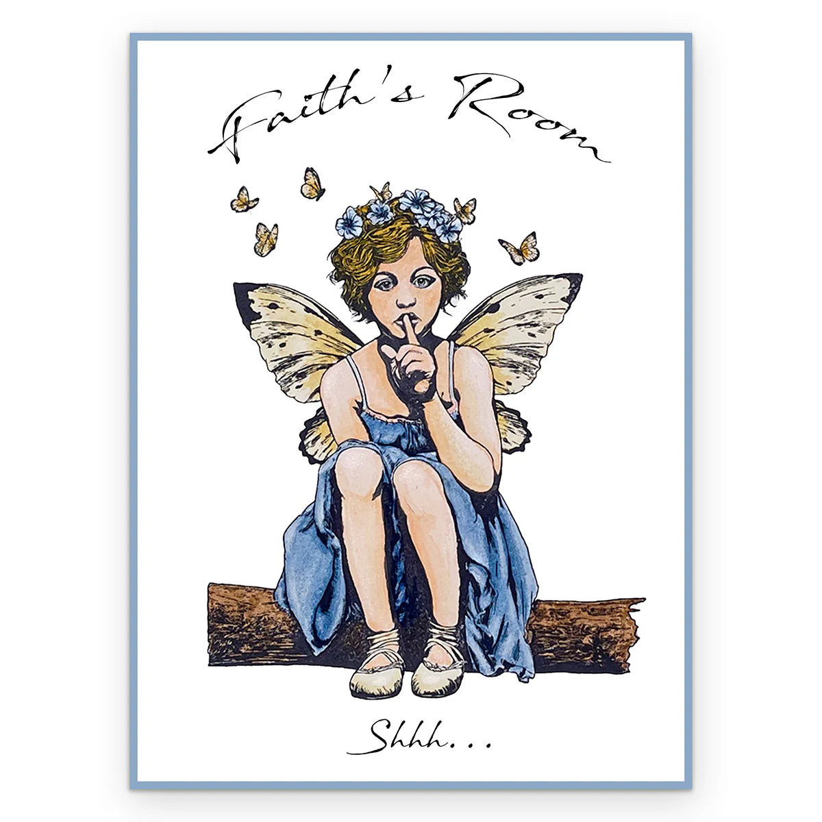 Cosmic Shimmer - Andy Skinner  Pre Cut Mounted Stamp - Secret