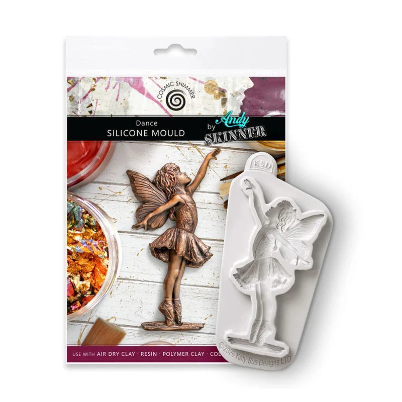 Cosmic Shimmer - Andy Skinner &nbsp;Silicone Mould - Dance