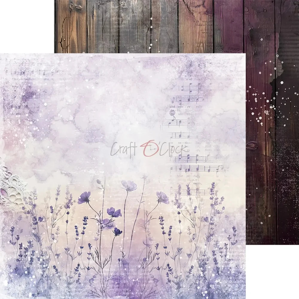 Craft O'Clock - Heritage Whispers 8"x 8" Paper Collection Pack