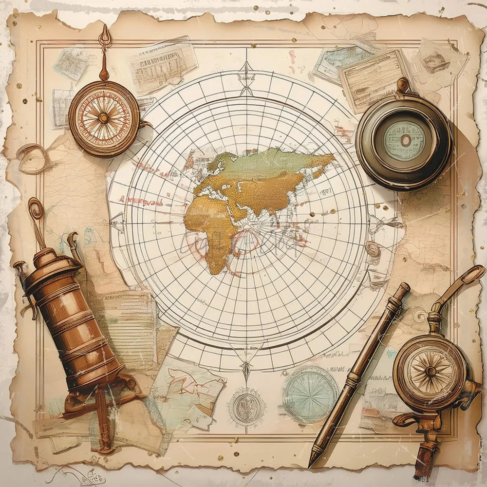 Craft O'Clock -  Summer Adventures 8"x 8" Paper Collection Pack