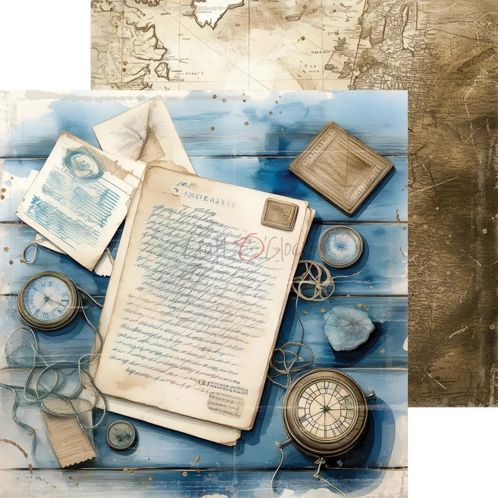 Craft O'Clock -  Summer Adventures 8"x 8" Paper Collection Pack